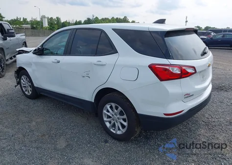 2020 Chevrolet Equinox Awd Ls из США, поврежденный, VIN 3GNAXSEV6LS738891